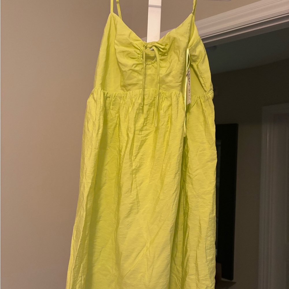 Lime Green Sundress